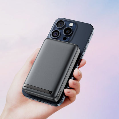 Externer Wireless Akku Acefast M11, 10000mAh, 30W, PD + FQI, 1 x QI - 1 x USB-C, Schwarz