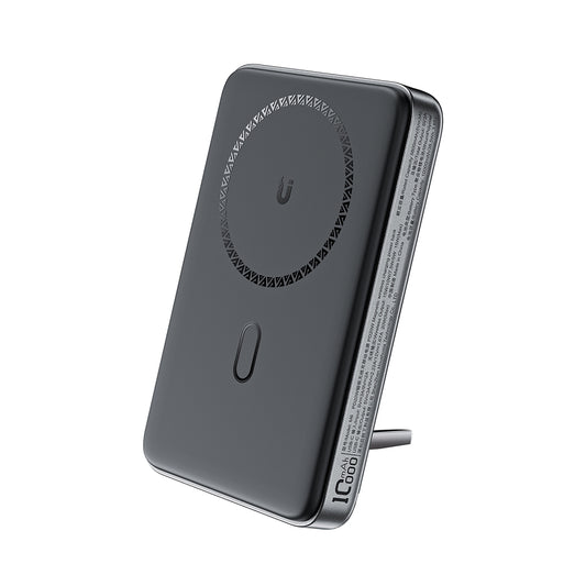 Externer Wireless Akku Acefast M6, 10000mAh, 20W, PD + FQI, 1 x QI - 1 x USB-C, Schwarz