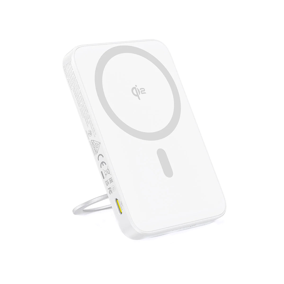 Externer Wireless-Akku Baseus PicoGo, 5000mAh, 20W, PD + FQI, 1 x QI - 1 x USB-C, Weiß P10076800213-01