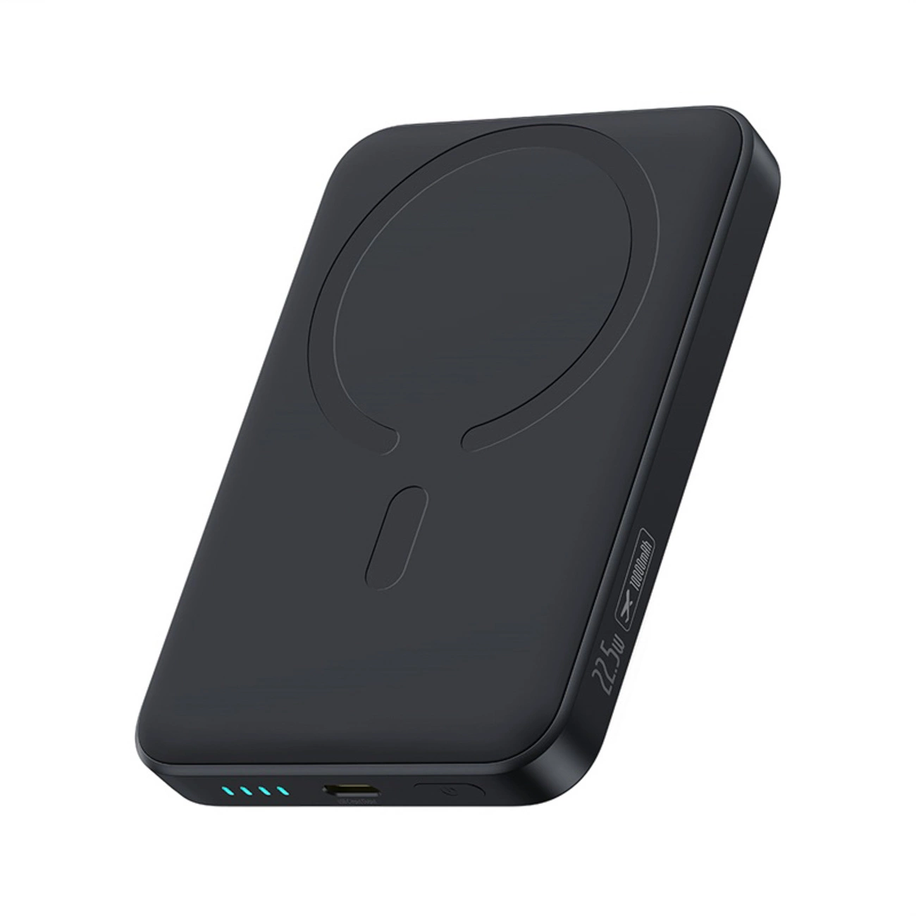 Externer Wireless-Akku Baseus EnerFill FM11 Ultra-Mini, 10000mAh, 22.5W, PD + FQI, 1 x QI - 1 x USB-C, Schwarz P1008210E123-00