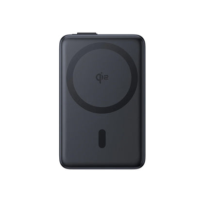 Externer Wireless-Akku Baseus Nomos, 10000mAh, 45W, PD + FQI, 1 x QI - 2 x USB-C, Schwarz P10078800123-00