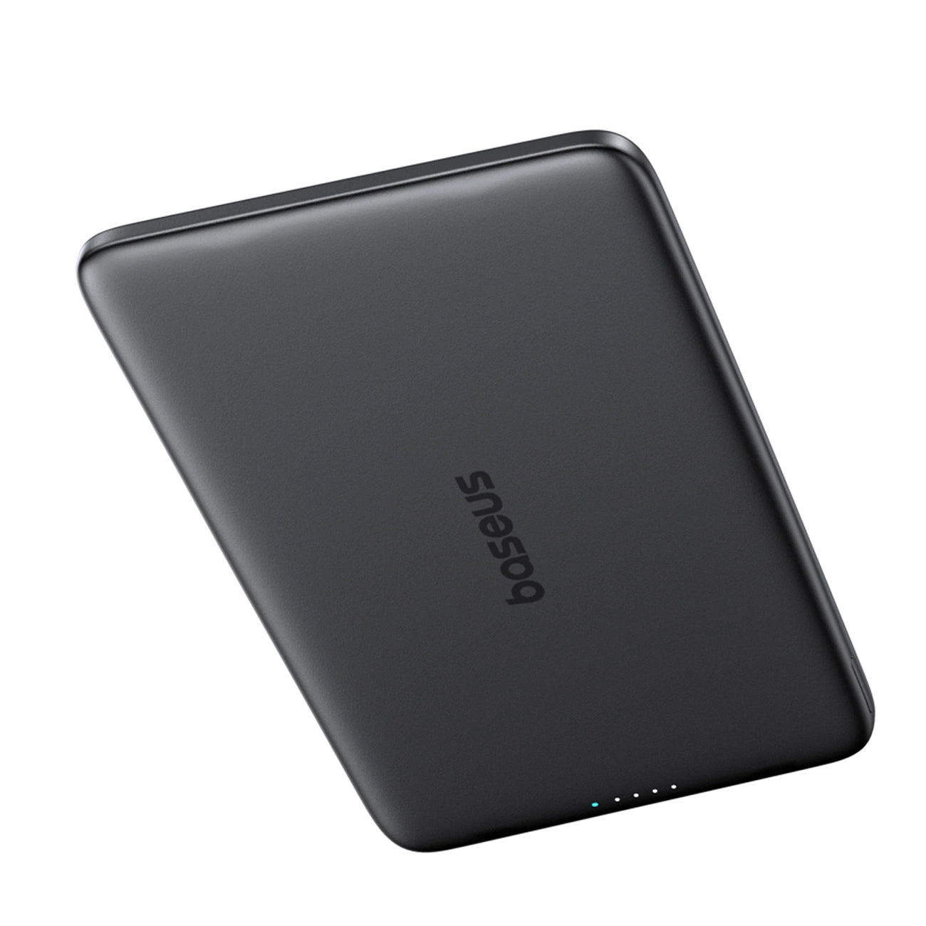 Externer Wireless-Akku Baseus PicoGo AM41, 5000mAh, 20W, PD + FQI, 1 x QI - 1 x USB-C, Grau P1007680C813-00