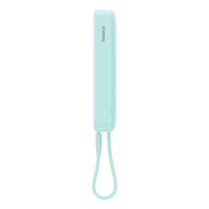 Externer Wireless-Akku Baseus Magnetic Mini, 10000mAh, 30W, PD + FQI, 1 x Lightning - 1 x QI - 1 x USB-C, Blau P1002210B333-00