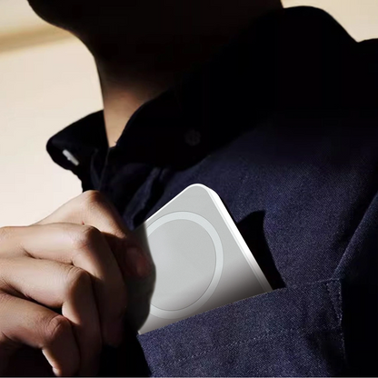 Externer Wireless-Akku Dudao K26, 10000mAh, 20W, PD + FQI, 1 x QI - 1 x USB-C, Weiß
