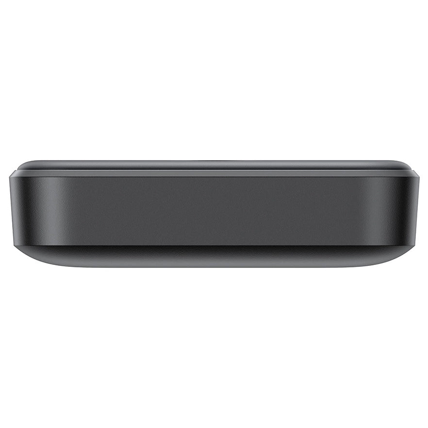 Externer Wireless-Akku Joyroom JR-W020, 10000mAh, 20W, QC + PD + FQI, 1 x QI - 1 x USB-A - 1 x USB-C, Schwarz