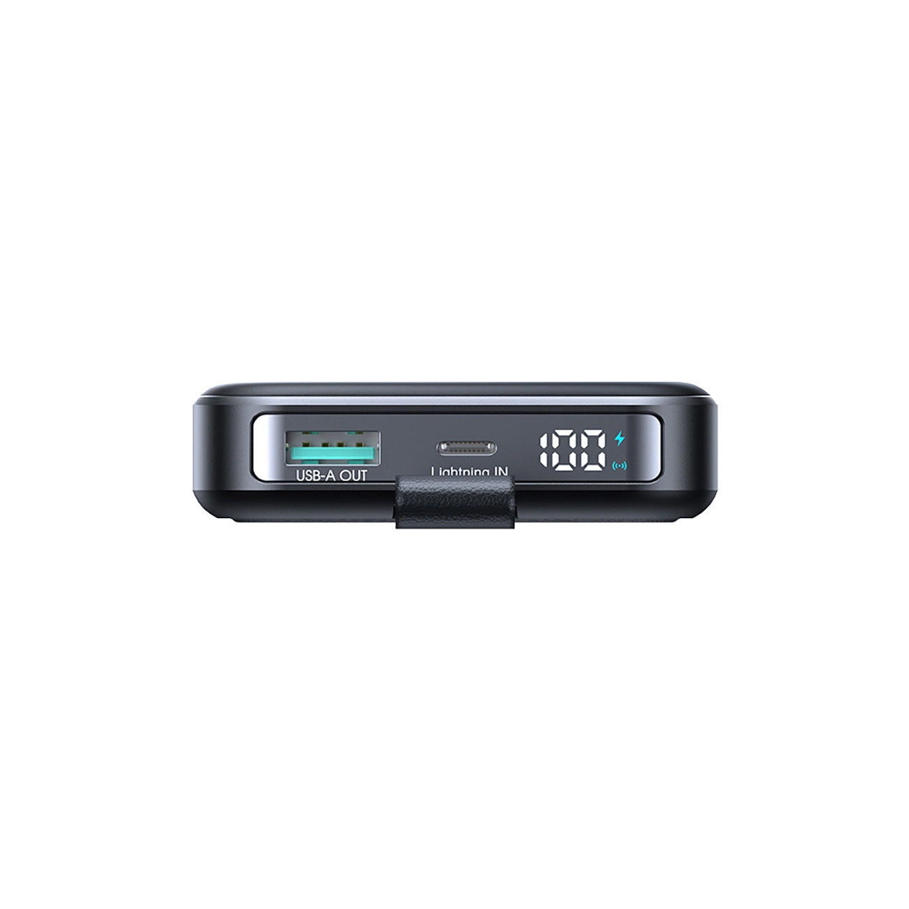 Joyroom JR-PBM11 Wireless External Battery, 10000mAh, 22.5W, QC + PD + FQI, 1 x QI - 1 x USB-A - 1 x USB-C, Black