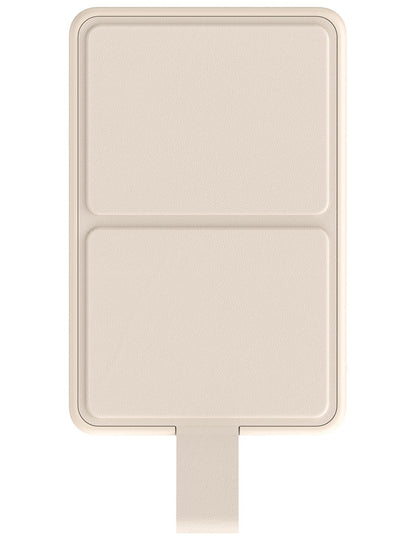 Xiaomi Mi Magnetic Wireless External Battery, 6000mAh, 15W, PD + FQI, 1 x QI - 1 x USB-C, Beige BHR9074GL