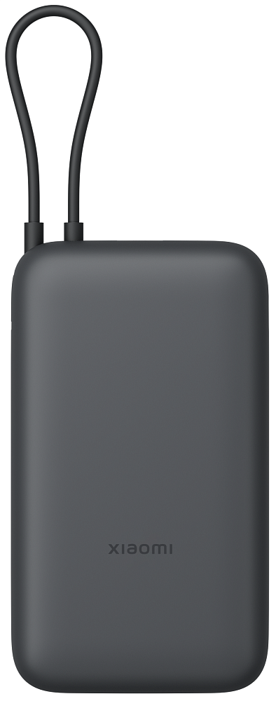 Externer Akku Xiaomi, 20000mAh, 22.5W, QC + PD, 1 x USB-A - 2 x USB-C, Grau BHR9740GL