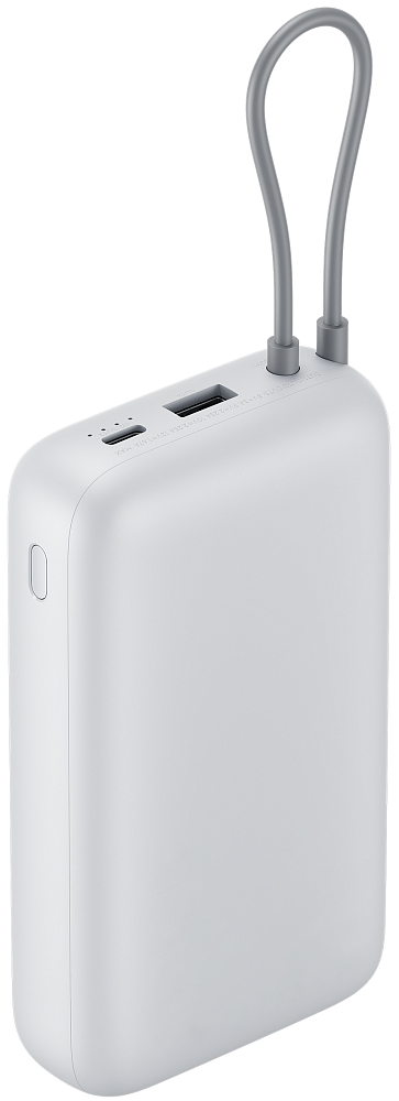 Externer Akku Xiaomi, 20000mAh, 22.5W, QC + PD, 1 x USB-A - 2 x USB-C, Silber BHR9738GL