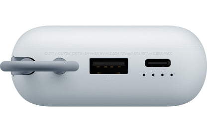 Xiaomi Pocket Edition Pro External Battery, 10000mAh, 33W, QC + PD, 1 x USB-A - 1 x USB-C, Blue BHR9073GL