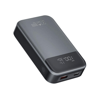 Externer Akku XO Design PR232, 10000mAh, 33W, QC + PD, 1 x USB-A - 1 x USB-C, Schwarz