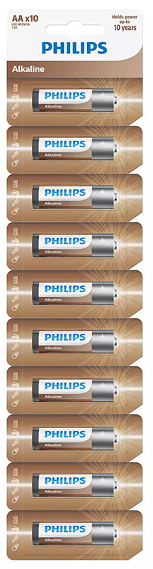 Philips Batterie, AAA / LR3, 10 Stück Set