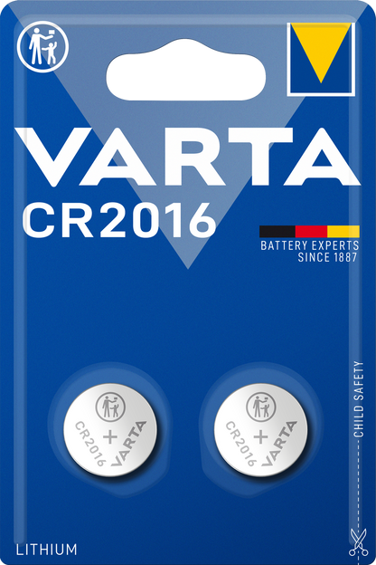 Varta-Batterie, CR2016, Set à 2 Stück