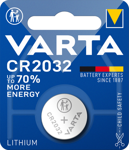 Varta-Batterie, CR2032