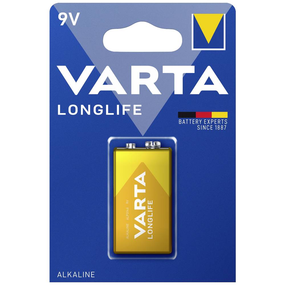 Varta Longlife Batterie, 6LR61 (9V)