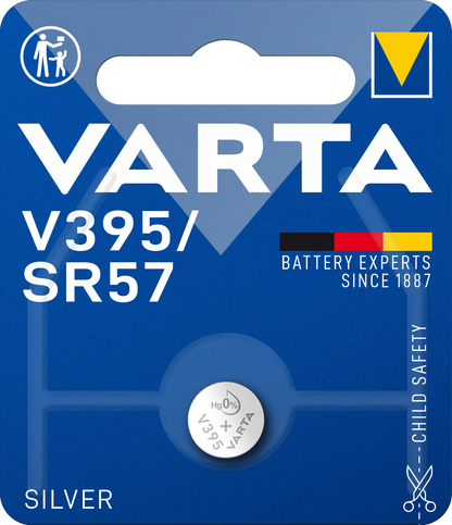 Varta-Batterie, V395 / SR57