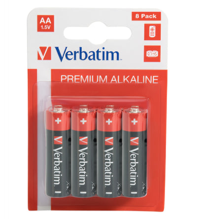 Verbatim Premium Batterie, AA / LR6, 8 Stück Set 49503