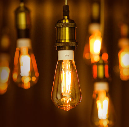Yeelight ST64 Filamentlampe, Wi-Fi, E27, 6W, 2000K, 500lm YLDP23YL
