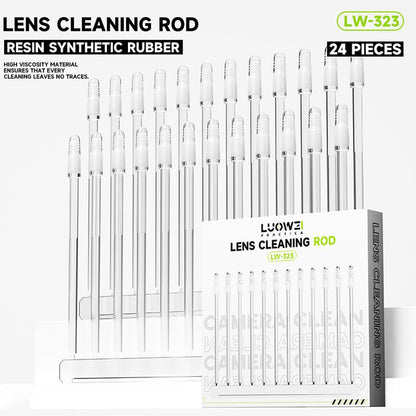 Luowei LW-323 Staubentfernungsstäbchen für Telefonkamera, 24 Stück Set