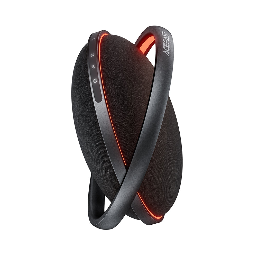 Bluetooth-Lautsprecher Acefast K5 Pro, 100W, RGB, wasserdicht, Schwarz
