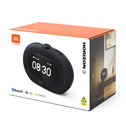 Bluetooth-Lautsprecher JBL Horizon 3, 2 x 5W, Pro Sound, Schwarz JBLHORIZON3BLK