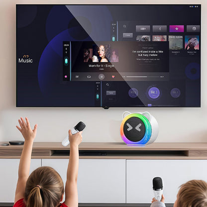 Bluetooth-Lautsprecher Yesido YSW36 Kids, 5W, Karaoke, Weiß