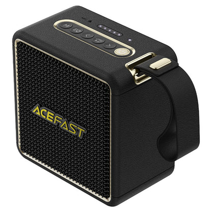 Tragbarer Bluetooth-Lautsprecher Acefast K3 Nano, 1 x 30W - 1 x 16W, RGB, wasserdicht, Schwarz