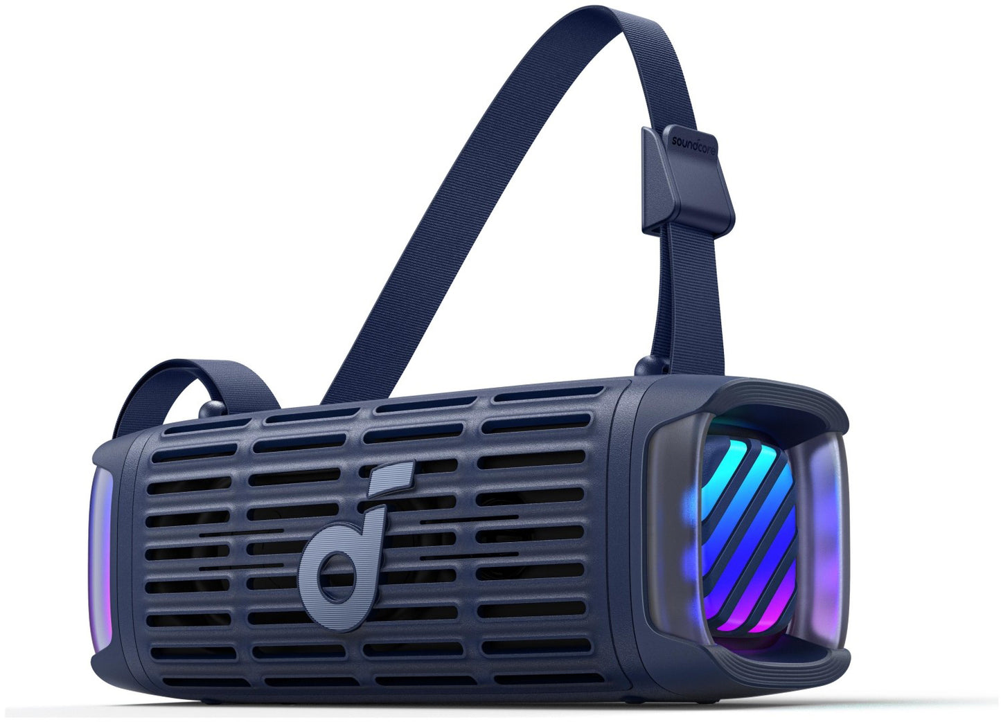 Tragbarer Bluetooth-Lautsprecher Anker SoundCore Boom 3i, 50W, RGB, wasserdicht, Blau D5100030