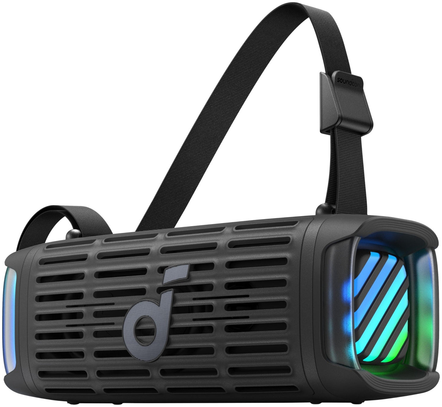 Tragbarer Bluetooth-Lautsprecher Anker SoundCore Boom 3i, 50W, RGB, wasserdicht, Schwarz D5100010