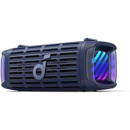 Tragbarer Bluetooth-Lautsprecher Anker SoundCore Boom 3i, 50W, RGB, wasserdicht, Blau D5100030