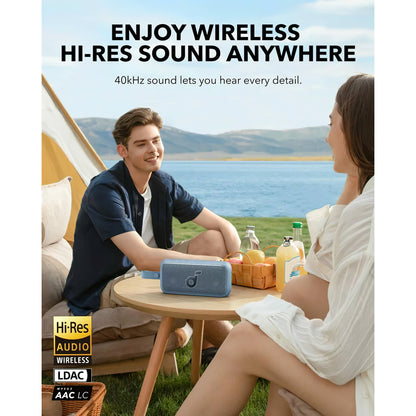 Tragbarer Bluetooth-Lautsprecher Anker SoundCore Motion 300, 30 W, TWS, wasserdicht, blau A3135031 