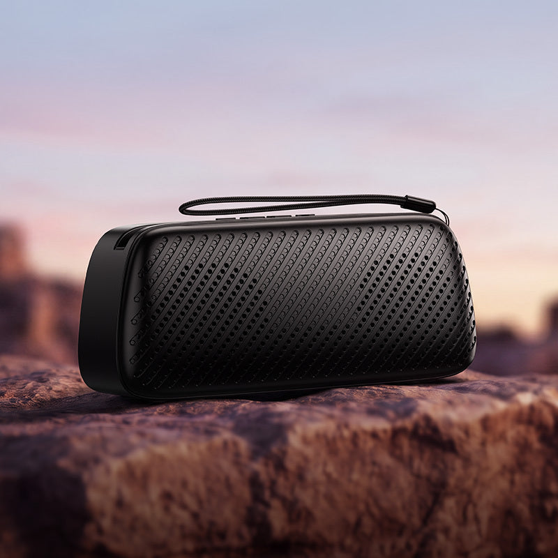 Borofone BR108 Serenjoy tragbarer Bluetooth-Lautsprecher, 5 W, TWS, Schwarz