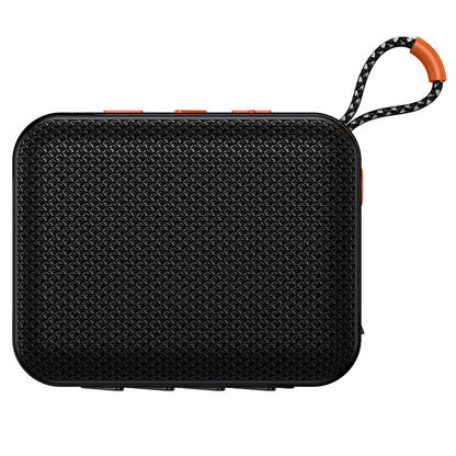 Borofone BR106 Felicitous tragbarer Bluetooth-Lautsprecher, 8 W, TWS, RGB, Schwarz