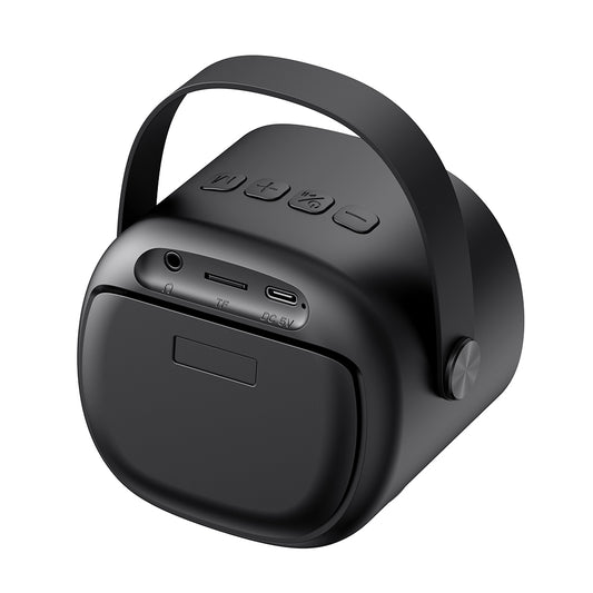 Tragbarer Bluetooth-Lautsprecher HAVIT SK819BT Karaoke, 5W, Schwarz