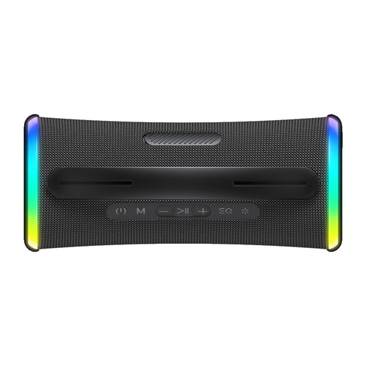 Tragbarer Bluetooth-Lautsprecher HAVIT SK834BT, 2 x 5W, RGB, Wasserdicht, Schwarz