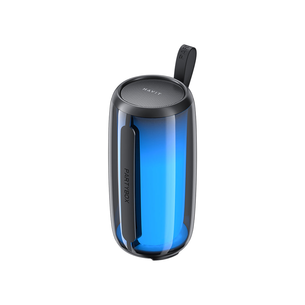 Tragbarer Bluetooth-Lautsprecher HAVIT SK879BT, 8W, RGB, wasserdicht, Schwarz