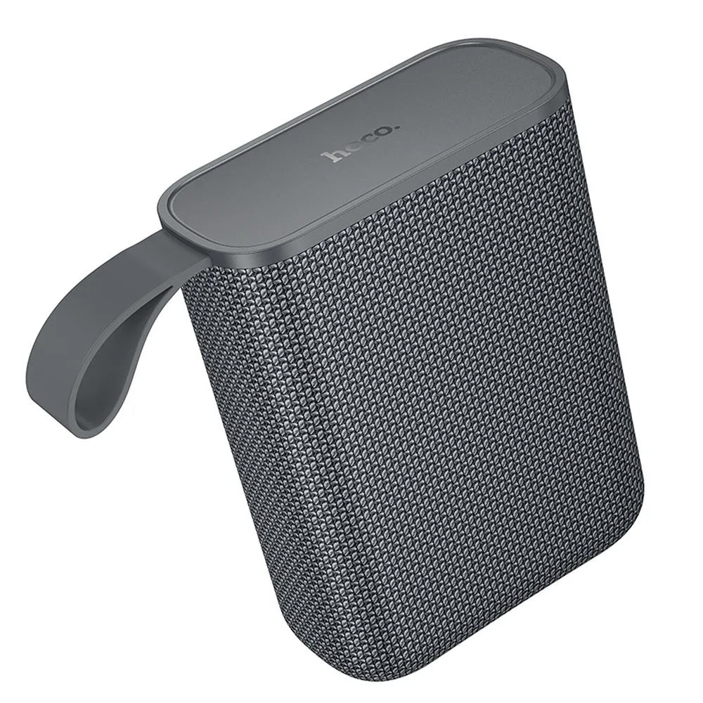 Tragbarer Bluetooth-Lautsprecher HOCO HC34, 5W, TWS, wasserdicht, Grau