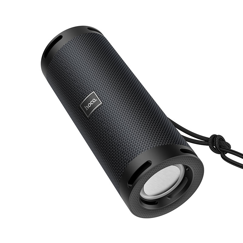 Tragbarer Bluetooth-Lautsprecher HOCO HC9 Dazzling Pulse Sports, 10W, TWS, RGB, Schwarz