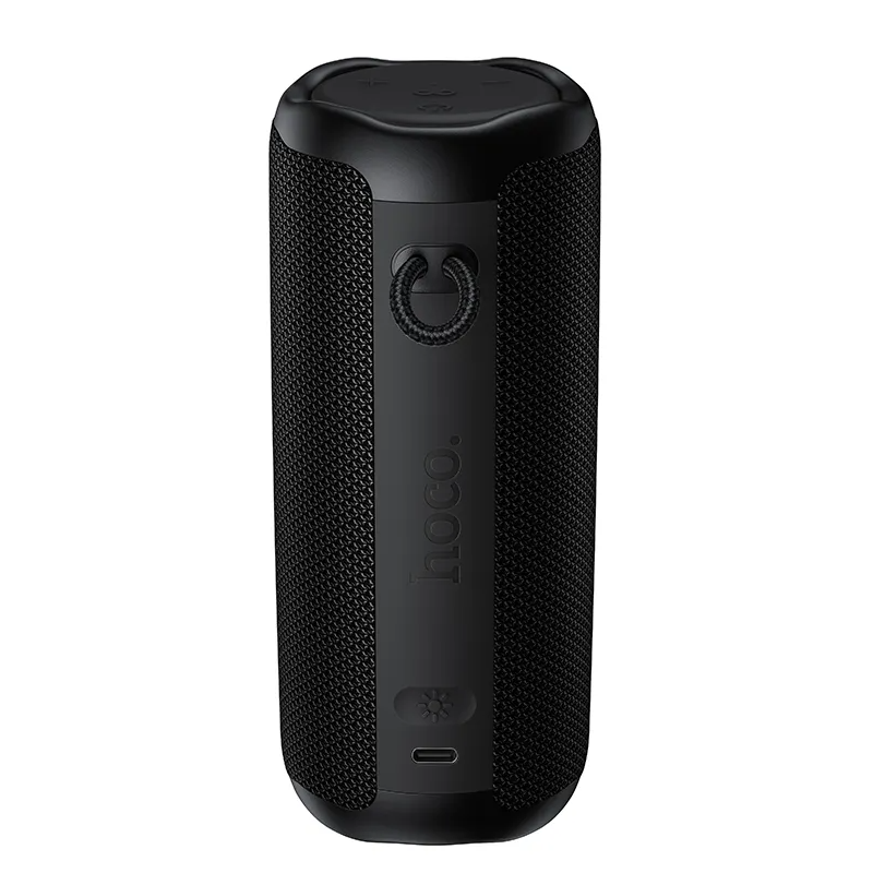 Tragbarer Bluetooth-Lautsprecher HOCO HC50, 8W, TWS, RGB, wasserdicht, schwarz