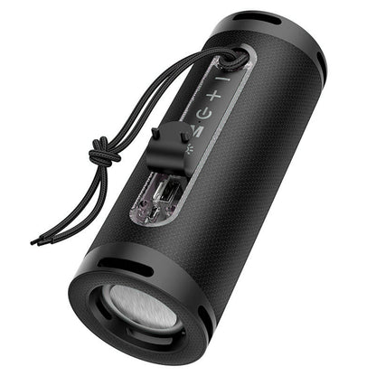 Tragbarer Bluetooth-Lautsprecher HOCO HC9 Dazzling Pulse Sports, 10W, TWS, RGB, Schwarz