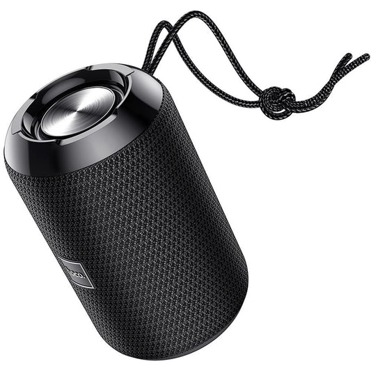 Tragbarer Bluetooth-Lautsprecher HOCO HC1, 5W, TWS, wasserdicht, Schwarz