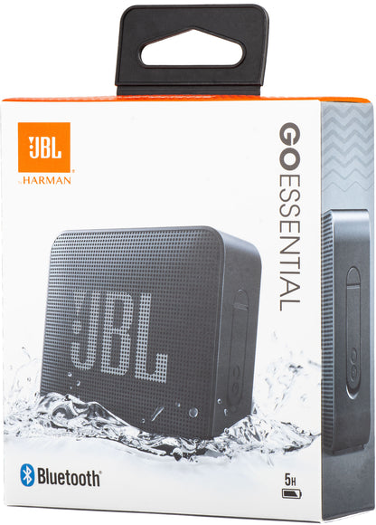 Tragbarer Bluetooth-Lautsprecher JBL Go Essential, 3,1 W, PartyBoost, wasserdicht, Schwarz JBLGOESBLK