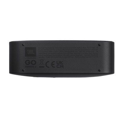 Tragbarer Bluetooth-Lautsprecher JBL Go Essential 2, 3.1W, Pro Sound, wasserdicht, Schwarz JBLGOES2BLKCN