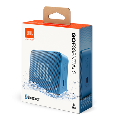 Tragbarer Bluetooth-Lautsprecher JBL Go Essential 2, 3.1W, Pro Sound, Wasserdicht, Blau JBLGOES2BLUCN