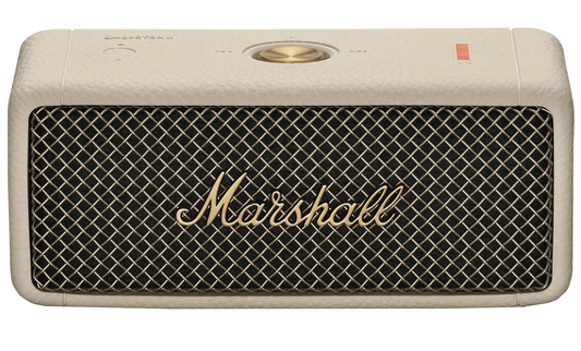 Tragbarer Bluetooth-Lautsprecher Marshall Emberton II, 20W, wasserdicht, Creme