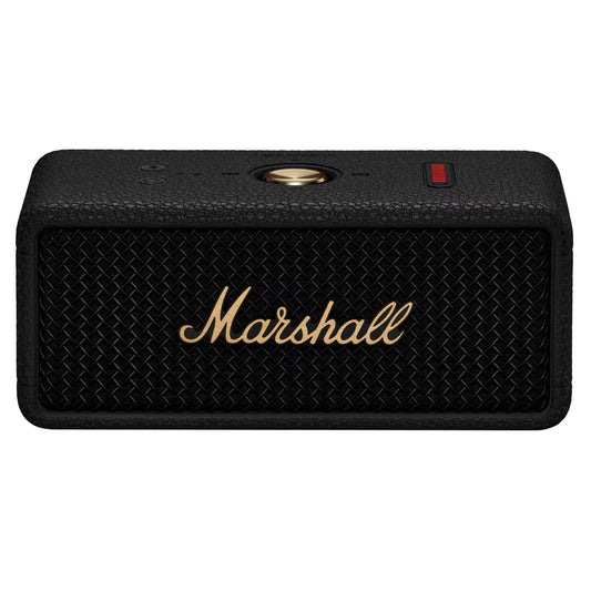 Tragbarer Bluetooth-Lautsprecher Marshall Emberton II, 20W, wasserdicht, Schwarz-Gold