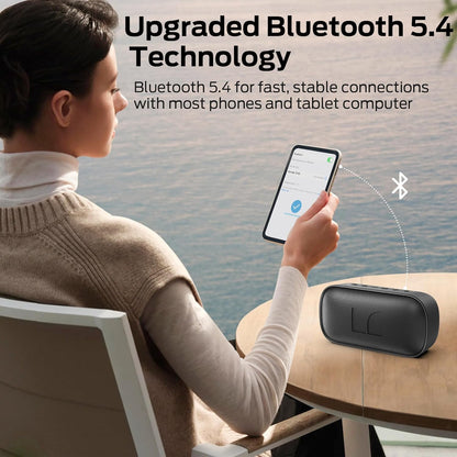 Tragbarer Bluetooth-Lautsprecher Monster S150, 14W, TWS, RGB, wasserdicht, schwarz