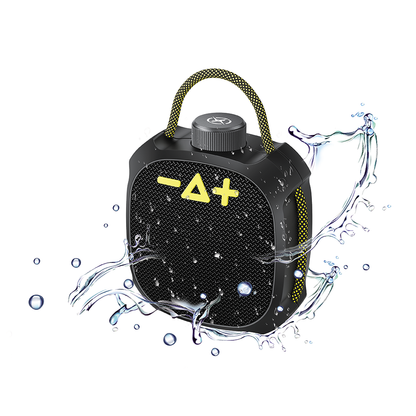 Tragbarer Bluetooth-Lautsprecher XO Design F77, TWS, RGB, wasserdicht, Schwarz