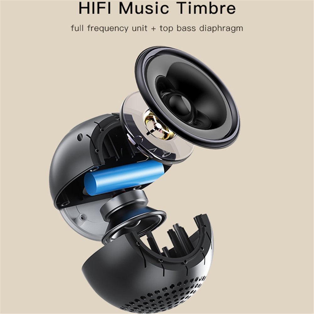 Tragbarer Bluetooth-Lautsprecher Yesido YSW13, 5W, RGB, Blau