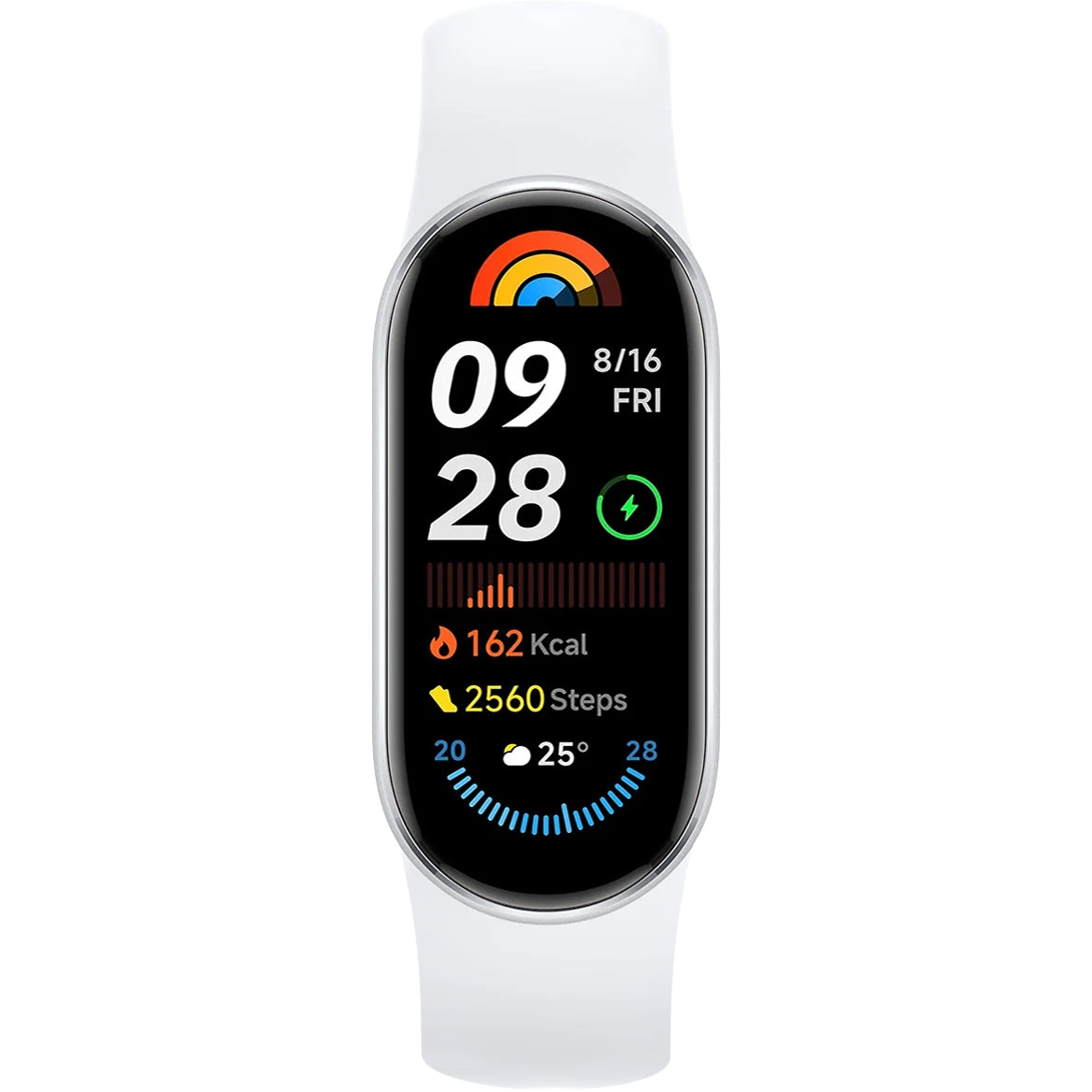 Fitnessarmband Xiaomi Mi Smart Band 9, Weiß BHR8240GL